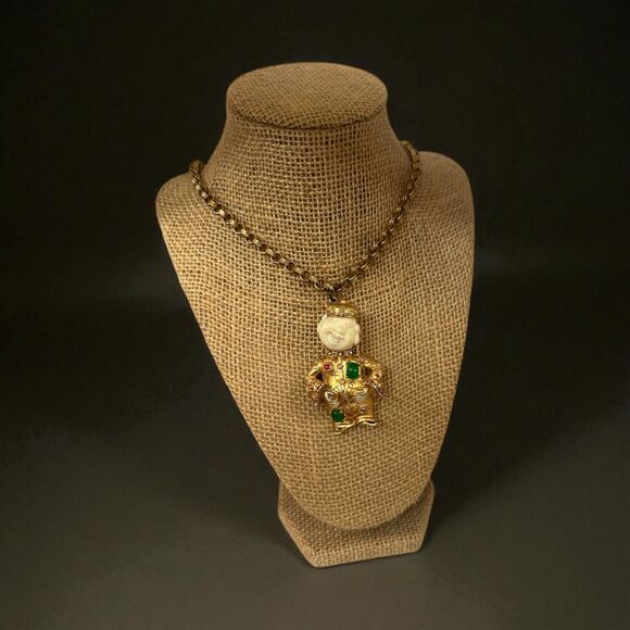 ART Arthur Pepper Laughing Buddha Pendant Necklace - Picture 2 of 8